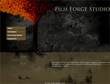 Tablet Screenshot of filmforgestudios.com